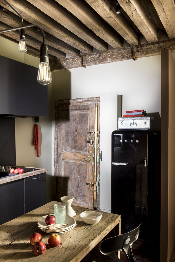 Paris I, dmesure dmesure Industrial style kitchen