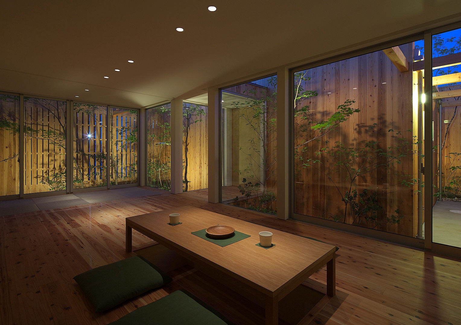 House of Nishimikuni, arbol arbol Modern living room