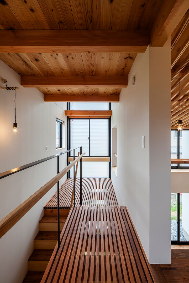 HouseYM, FUMIHITO OHASHI ARCHITECTURE STUDIO FUMIHITO OHASHI ARCHITECTURE STUDIO Modern Evler