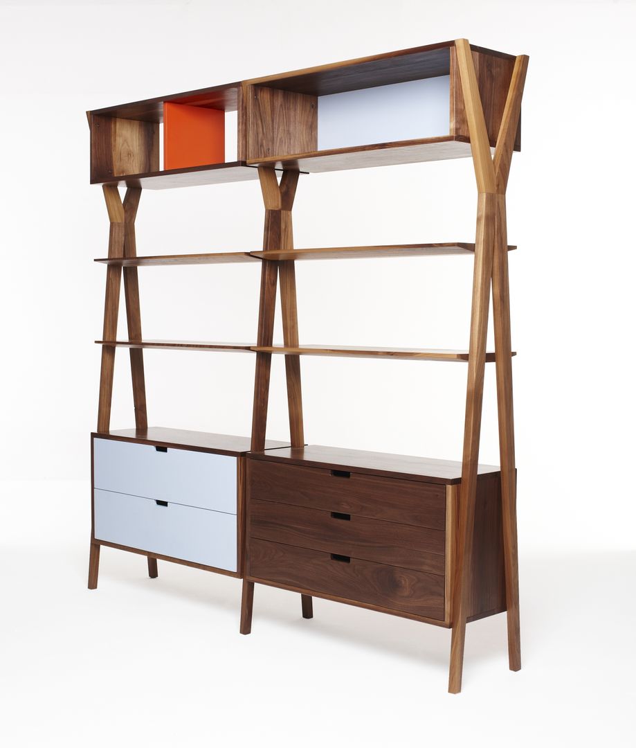 Dixon Modular Storage , Dare Studio Dare Studio ห้องนั่งเล่น ชั้นวางของ