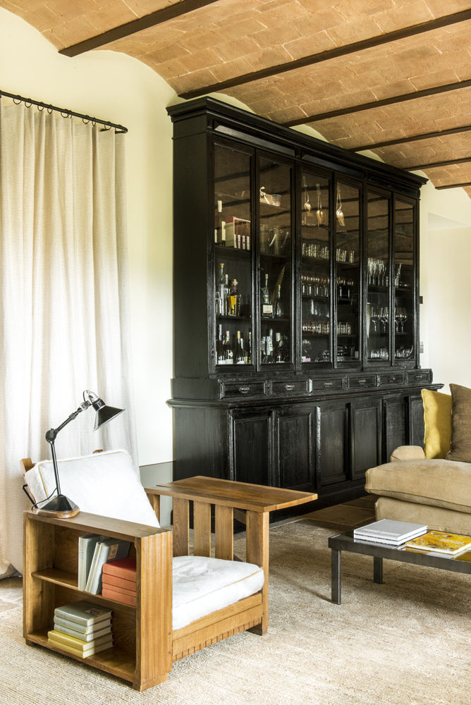 Une Villa Qui a des Inspirations Italienne: Toscane, dmesure dmesure Living room