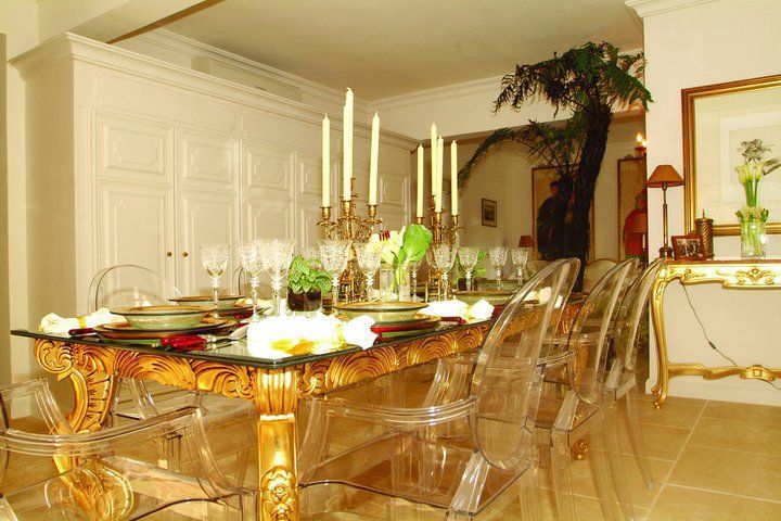 Dining Room Oui3 International Limited Colonial style house