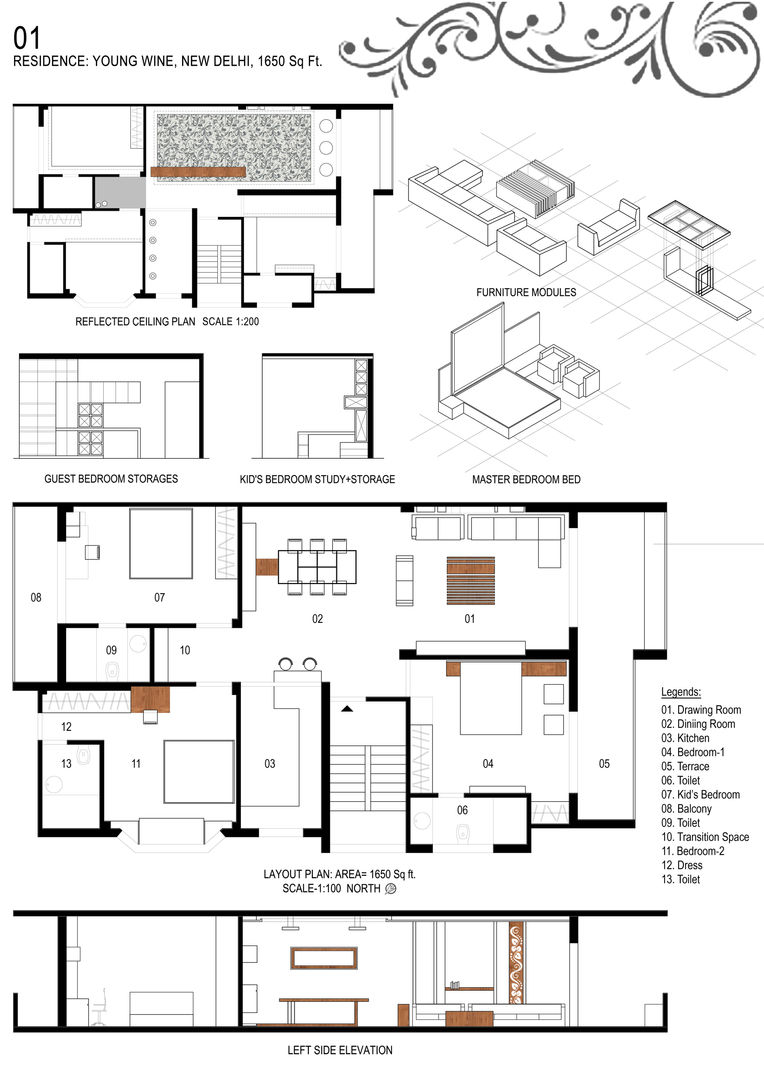 Details Studio An-V-Thot Architects Pvt. Ltd. Minimalist houses