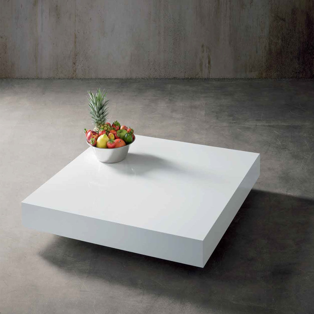 'Square' Low coffee table by Dall'Agnese homify Modern living room Side tables & trays