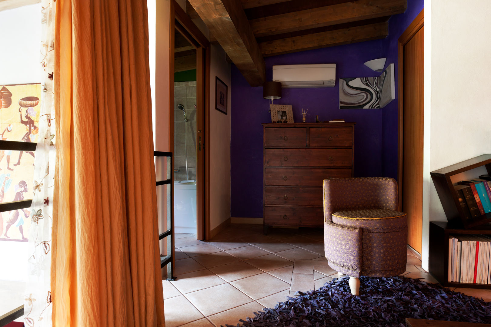 LOFT, INTERNO B INTERNO B Eclectic style bedroom