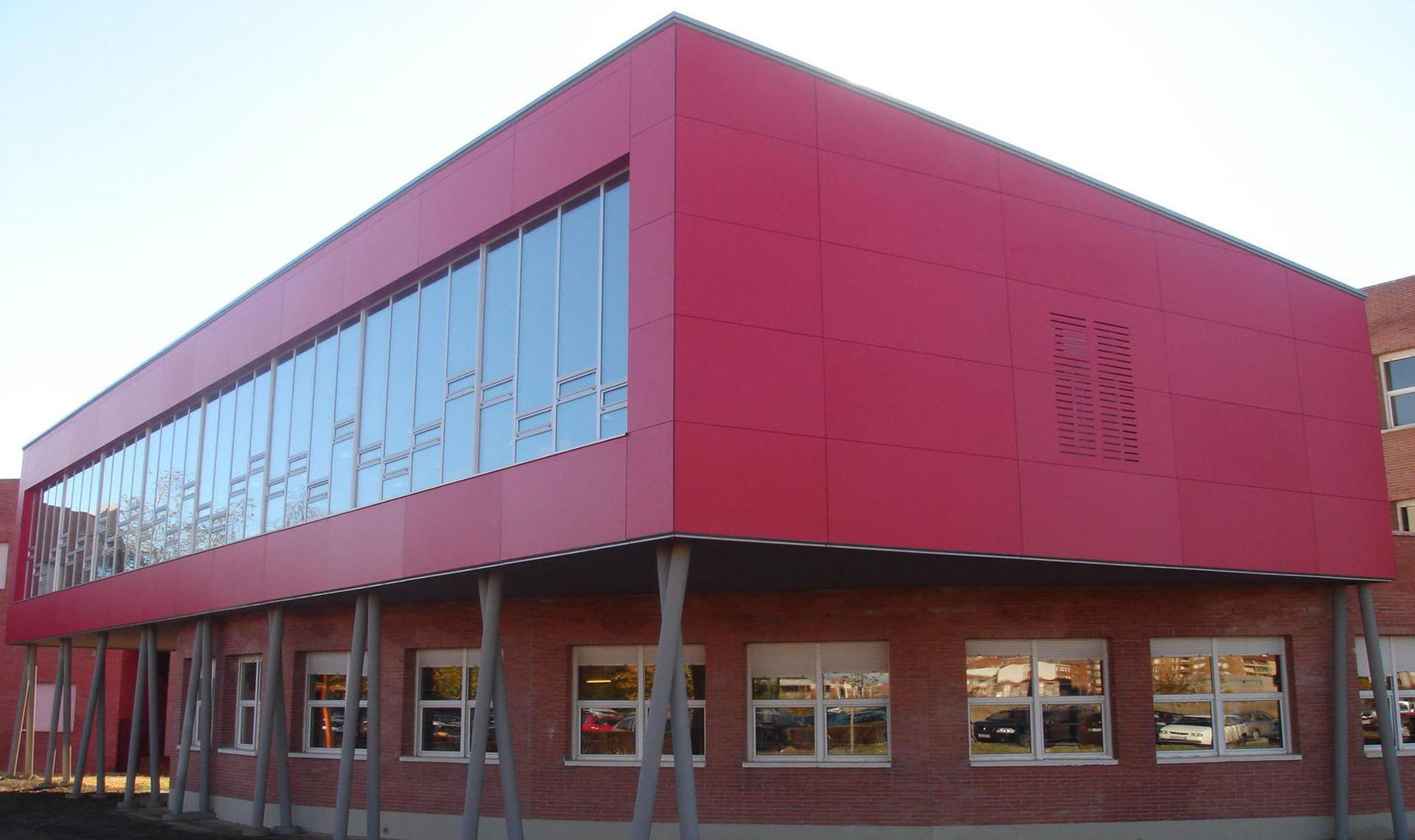 Ampliación de biblioteca Campus universitario León, URBAQ arquitectos URBAQ arquitectos Espacios comerciales Escuelas