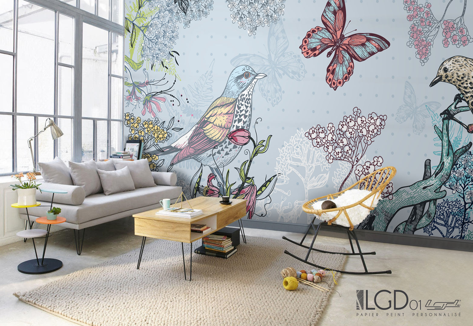 homify Eclectic style walls & floors Wallpaper