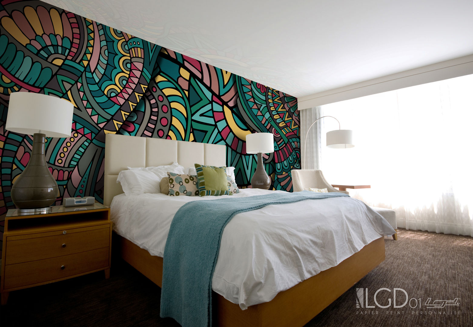LGD01 MultiLés - ETHNIC ©, LGD01 LGD01 Eclectic style walls & floors Wallpaper