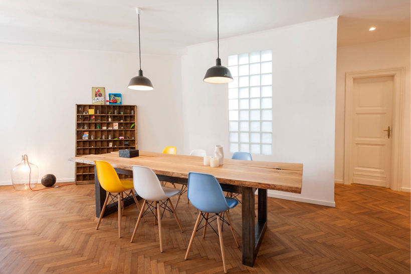 dining room INpuls interior design & architecture モダンデザインの ダイニング