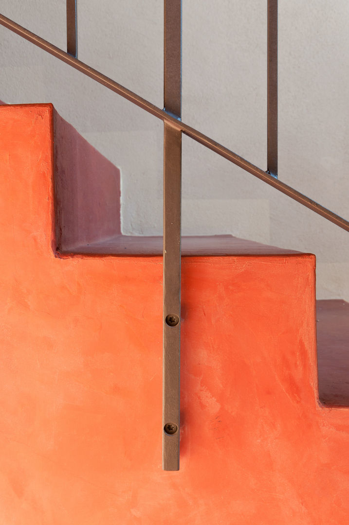 Prati Palai, Studio Athesis Studio Athesis Couloir, entrée, escaliers minimalistes
