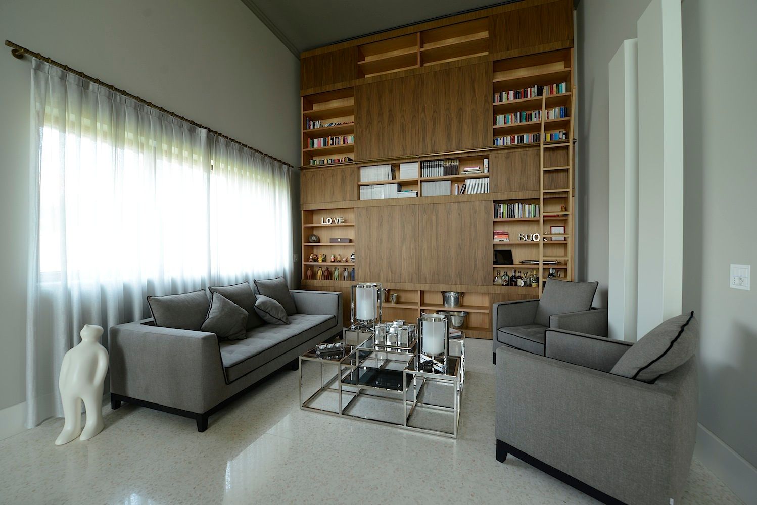 Residenza Privata, M A+D Menzo Architettura+Design M A+D Menzo Architettura+Design Minimalist living room