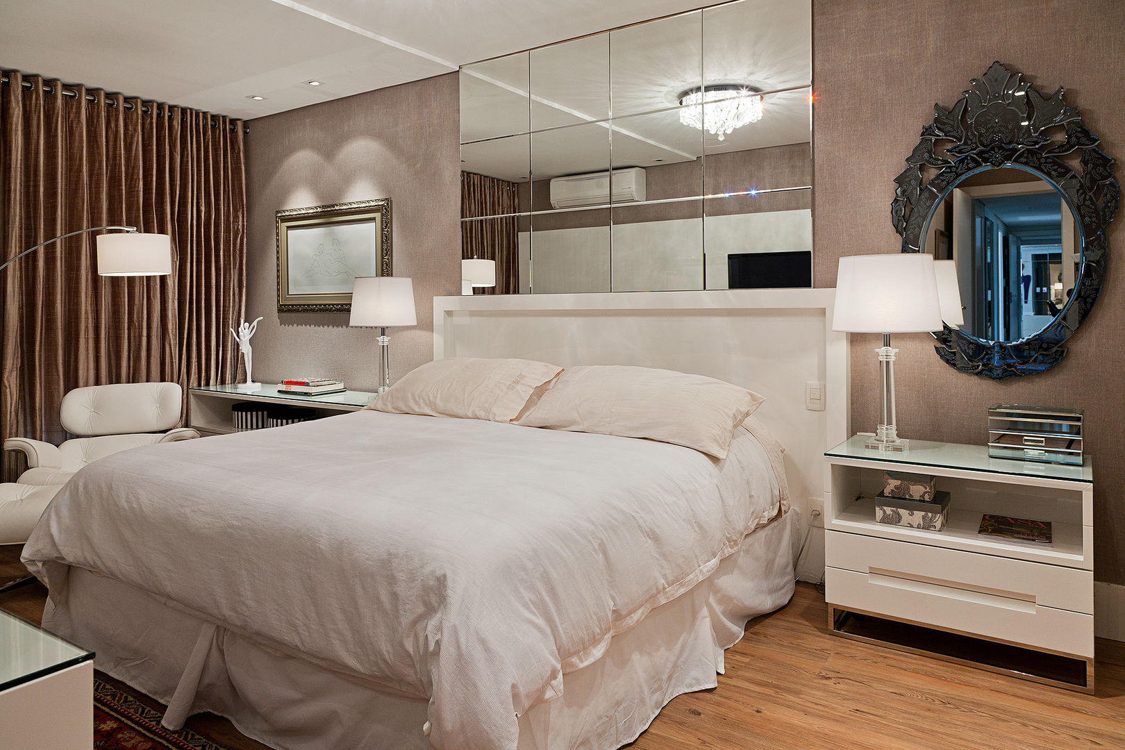 Cliente F, Link Interiores Link Interiores Modern style bedroom