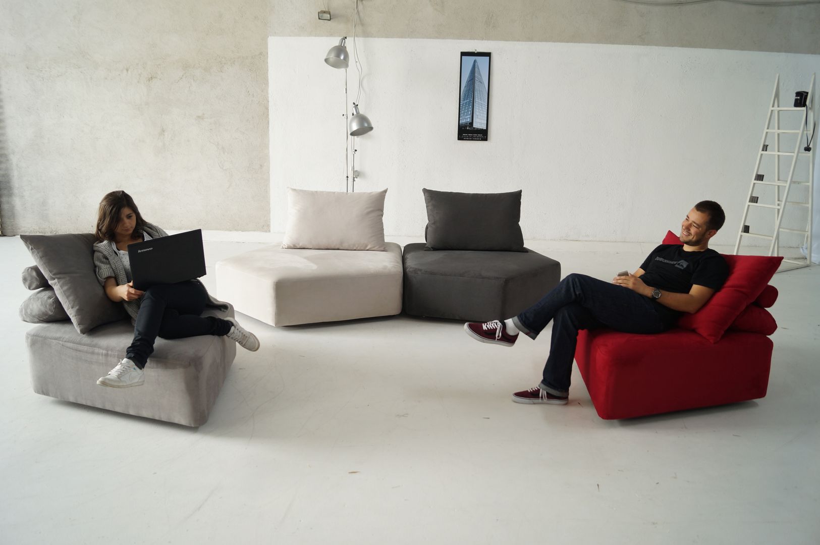 homify Salas de estilo moderno Sofás y sillones