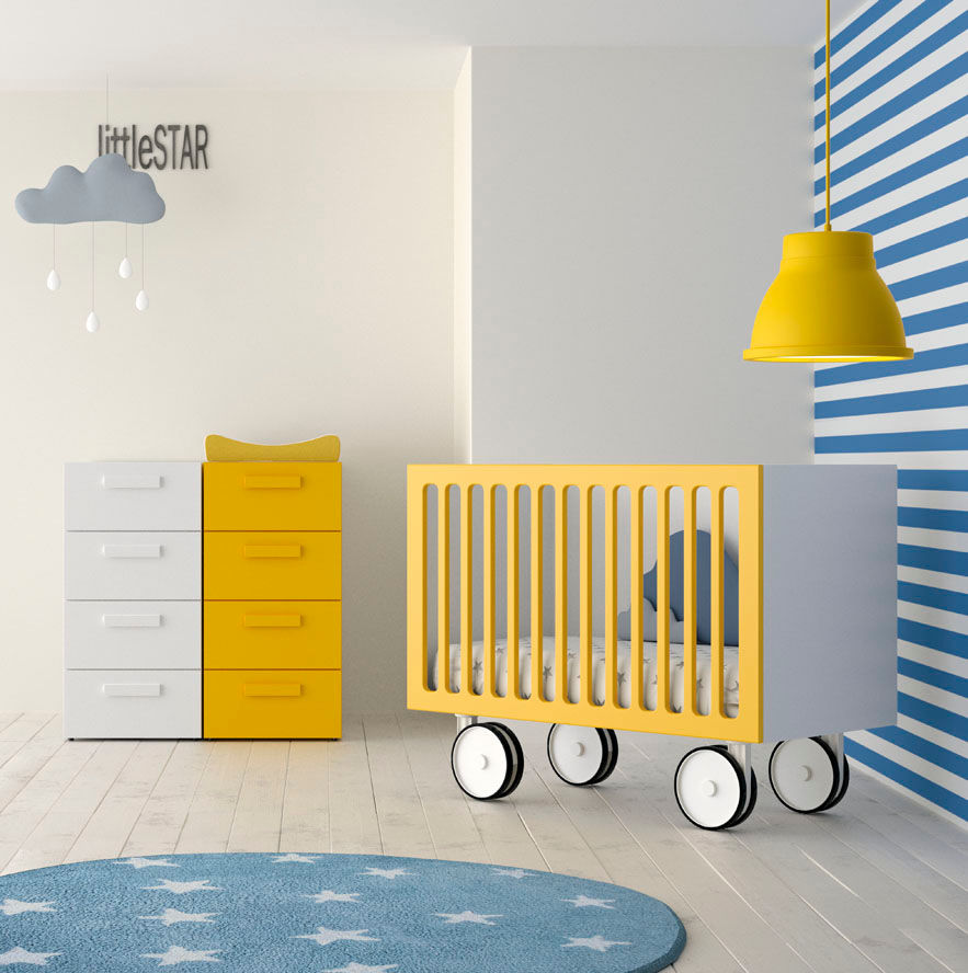 Más de 50 Ideas de Muebles Infantiles y Juveniles para Habitación de tus Hijos , Mueblalia Mueblalia Moderne Kinderzimmer Betten und Krippen