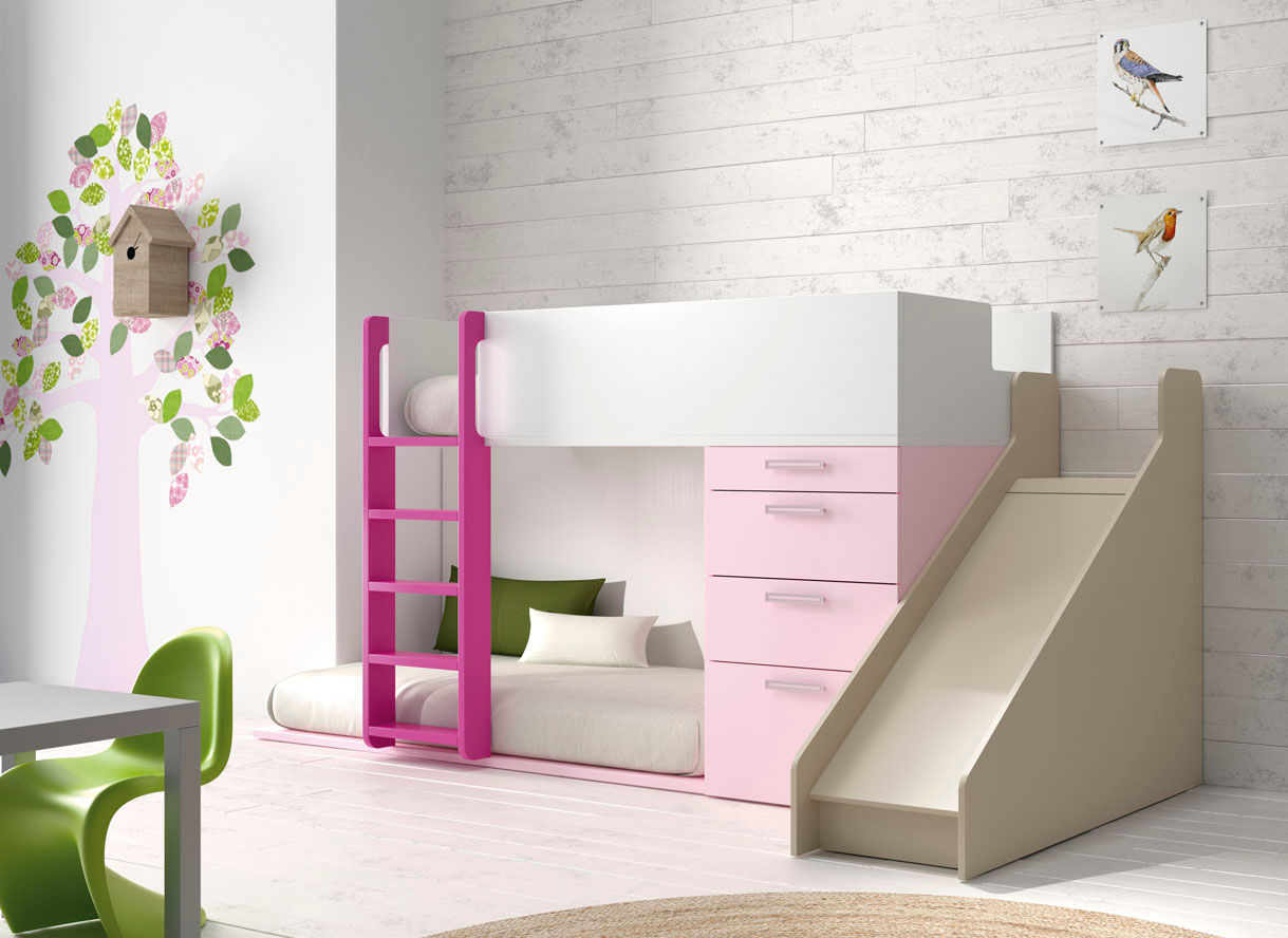 Más de 50 Ideas de Muebles Infantiles y Juveniles para Habitación de tus Hijos , Mueblalia Mueblalia Nowoczesny pokój dziecięcy Łóżka i łóżeczka