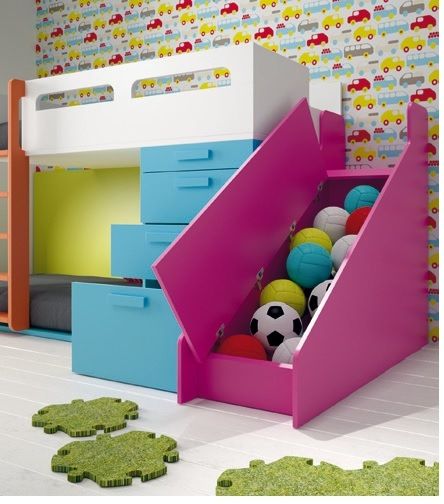 Más de 50 Ideas de Muebles Infantiles y Juveniles para Habitación de tus Hijos , Mueblalia Mueblalia Phòng trẻ em phong cách hiện đại Beds & cribs