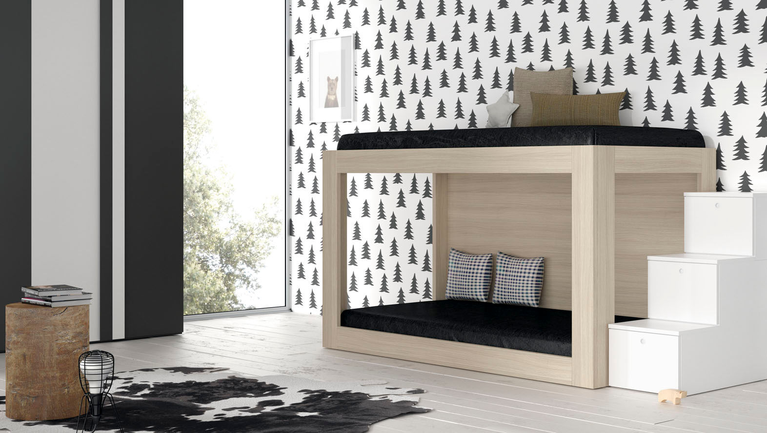 Más de 50 Ideas de Muebles Infantiles y Juveniles para Habitación de tus Hijos , Mueblalia Mueblalia Quarto infantil moderno Camas e berços