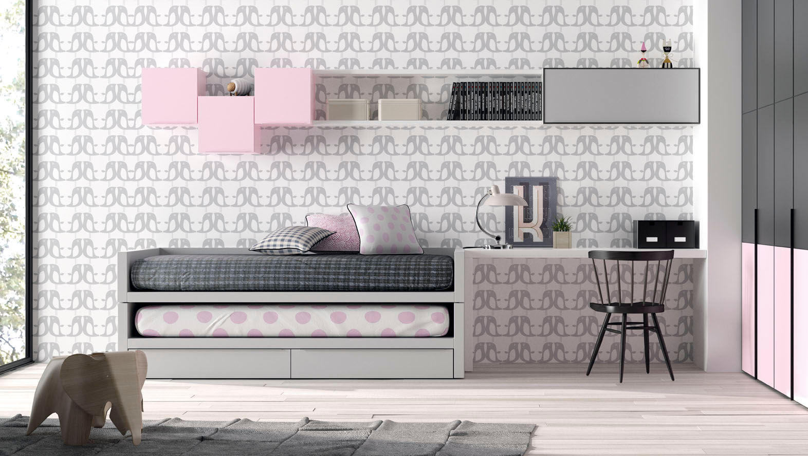 Más de 50 Ideas de Muebles Infantiles y Juveniles para Habitación de tus Hijos , Mueblalia Mueblalia Modern nursery/kids room Beds & cribs