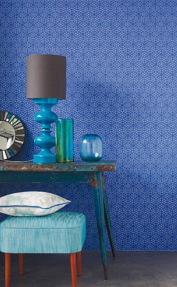 Die Farbe Blau - ein unschlagbarer Klassiker , TapetenStudio.de TapetenStudio.de Moderne muren & vloeren Behang