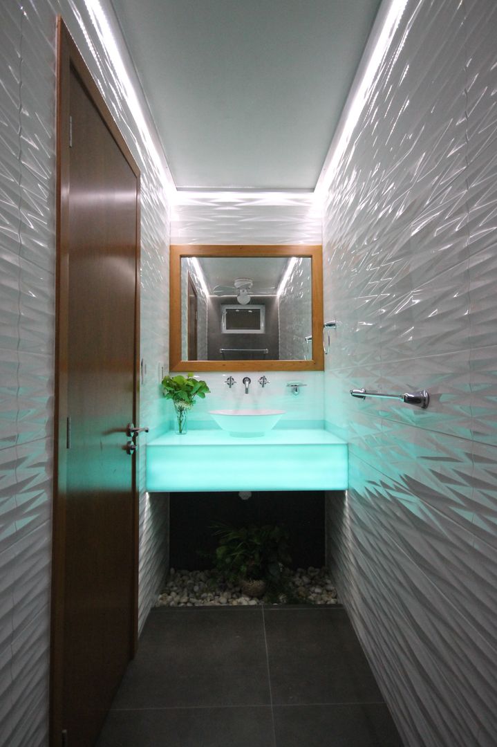 Baño Blu, Losanto Arquitectos Losanto Arquitectos 모던스타일 욕실