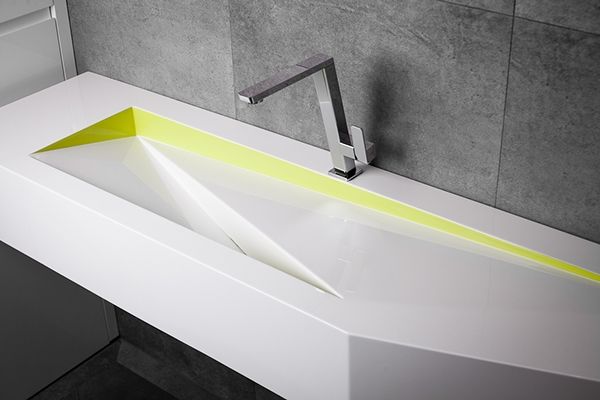 Nietypowe i asymetryczne umywalki Luxum, Luxum Luxum Modern bathroom Sinks