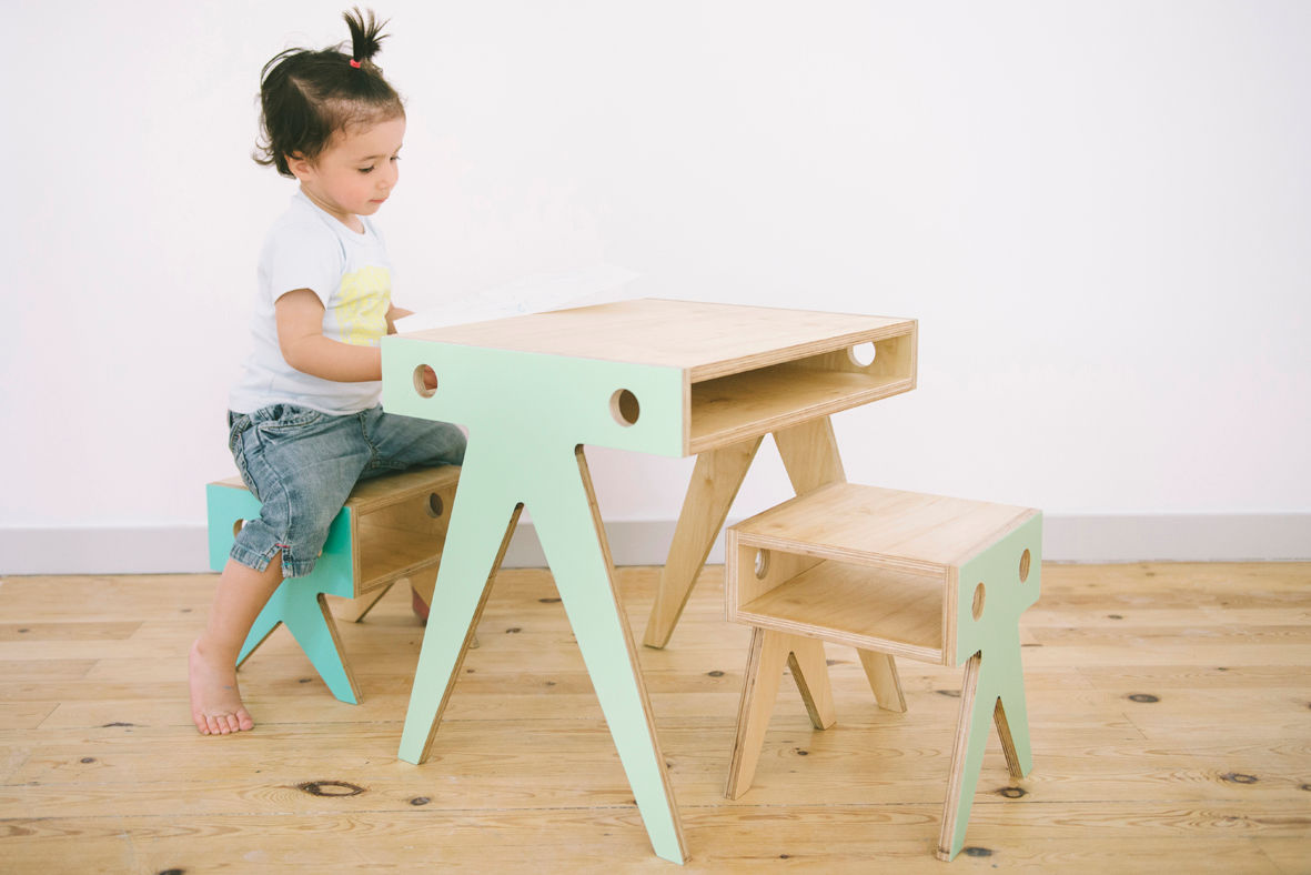 homify Dormitorios infantiles de estilo moderno Escritorios y sillas