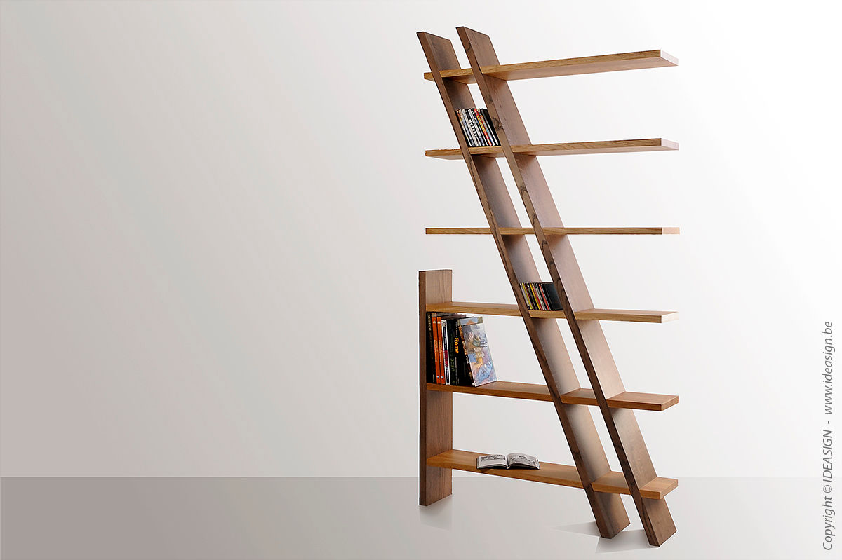 ONLYWOOD, IDEASIGN IDEASIGN Ruang keluarga: Ide desain interior, inspirasi & gambar Shelves