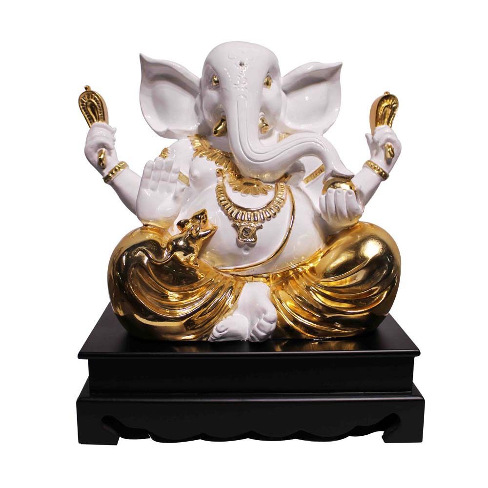 Lord Ganesha Polystone Statue, M4design M4design その他のスペース 彫刻