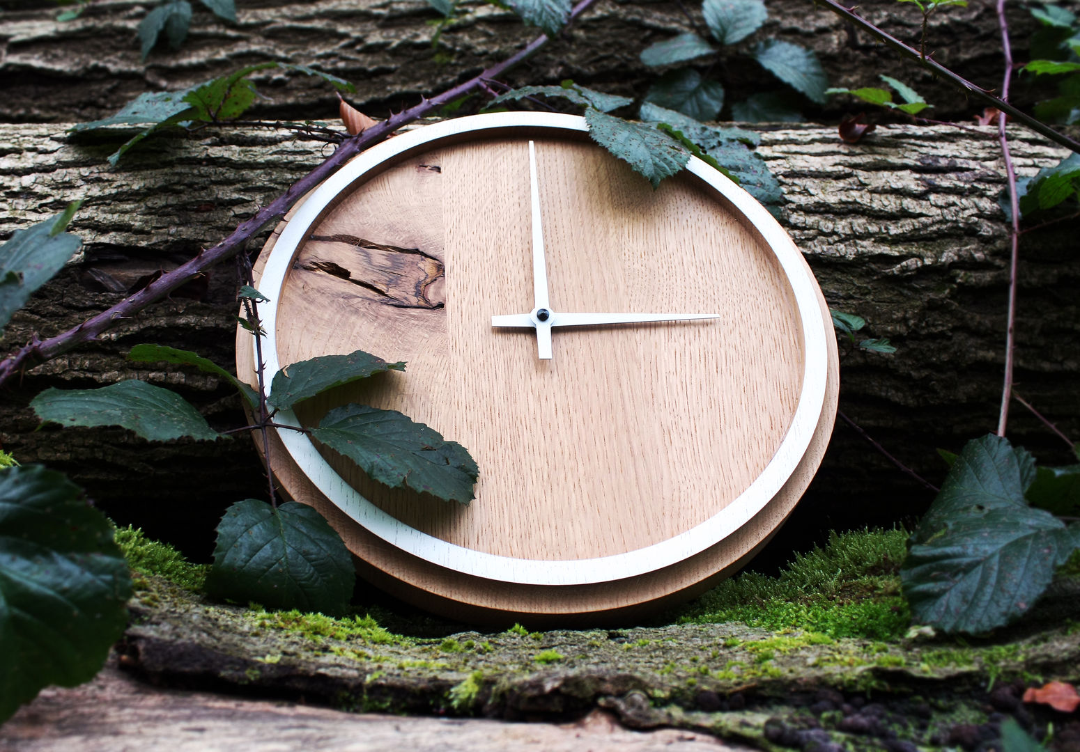 Wall clock Madera, Otono Design Otono Design Skandynawska jadalnia Akcesoria i dekoracje