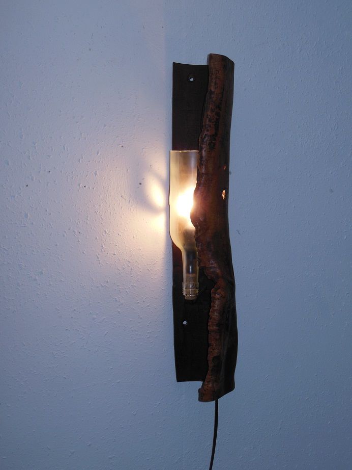 Wandlampe Upcycling !! homify Ausgefallene Schlafzimmer Beleuchtung