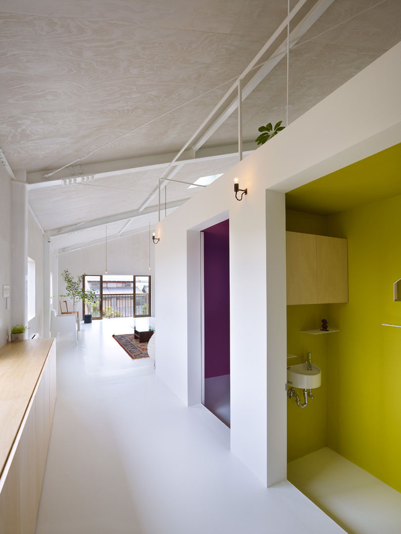 House in Yoro, AIRHOUSE DESIGN OFFICE AIRHOUSE DESIGN OFFICE 客廳