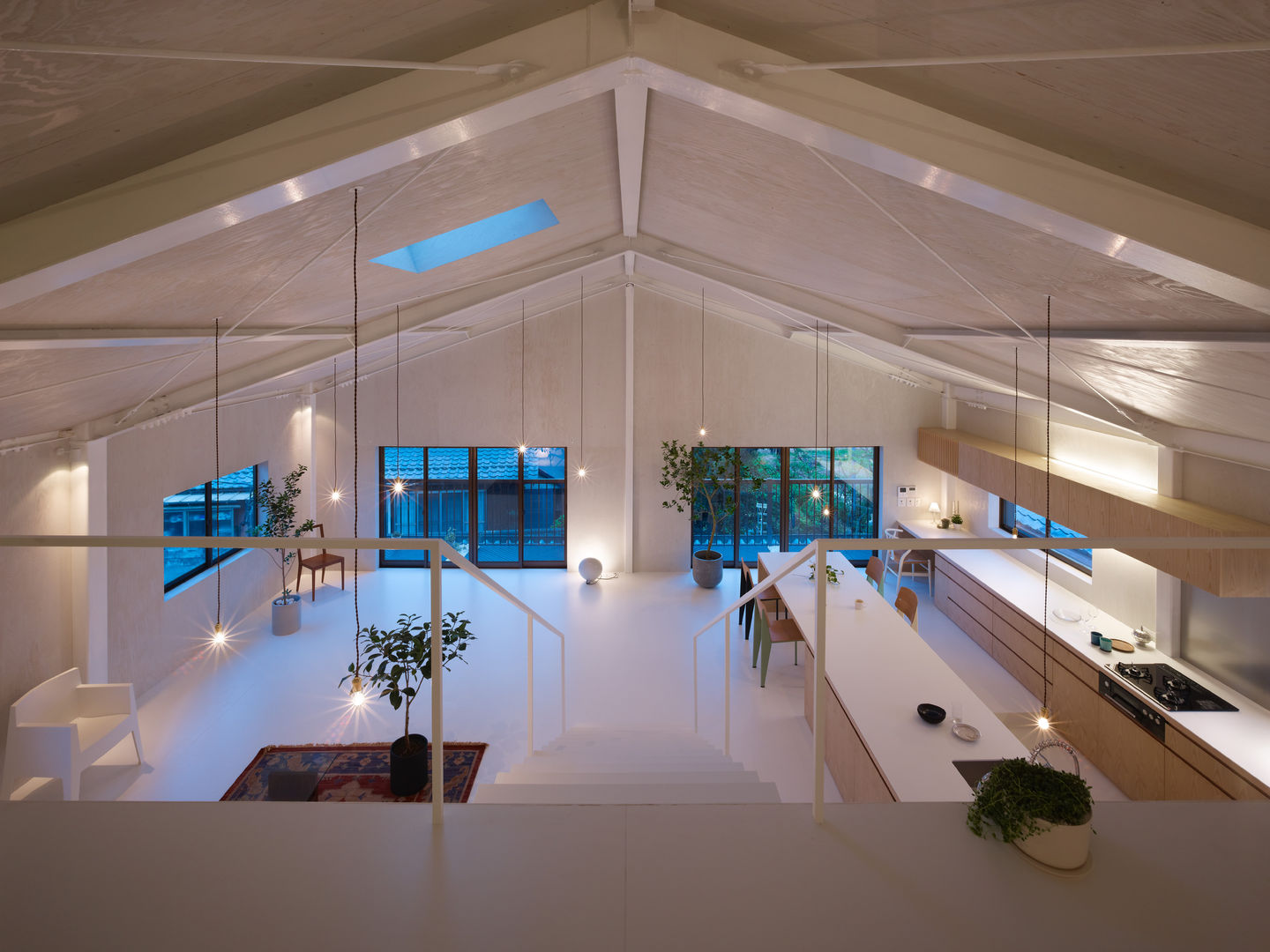 House in Yoro, AIRHOUSE DESIGN OFFICE AIRHOUSE DESIGN OFFICE ミニマルデザインの リビング