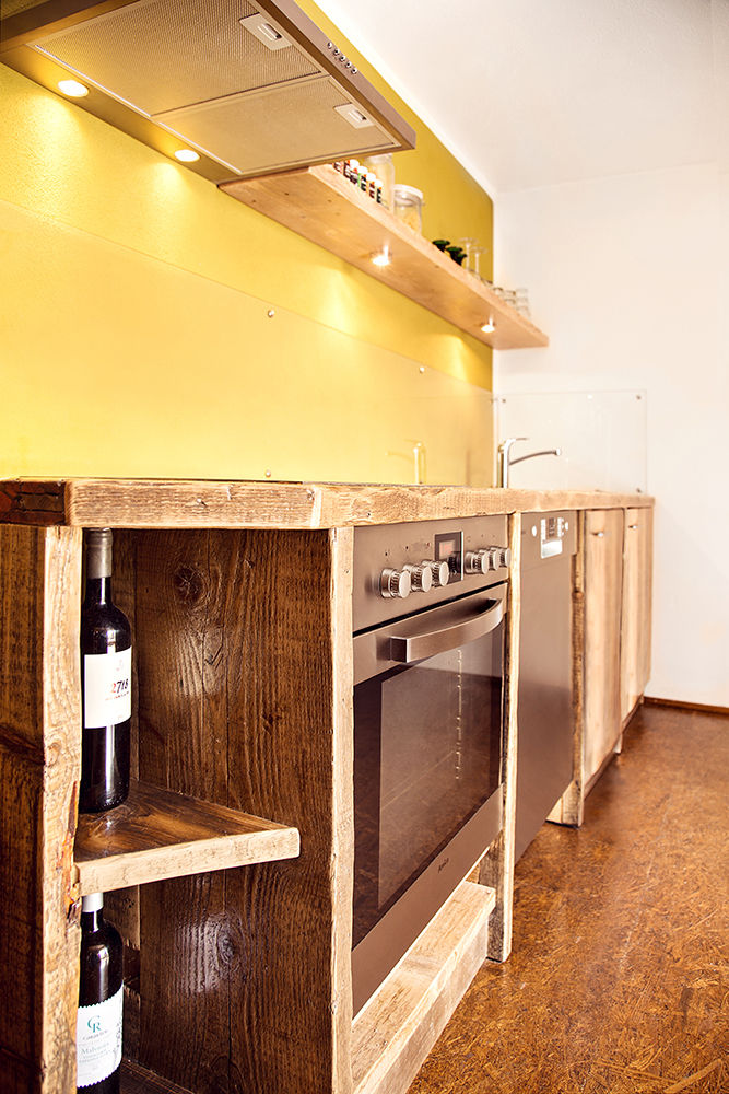 kitchen ​custom-made, edictum - UNIKAT MOBILIAR edictum - UNIKAT MOBILIAR Rustic style kitchen