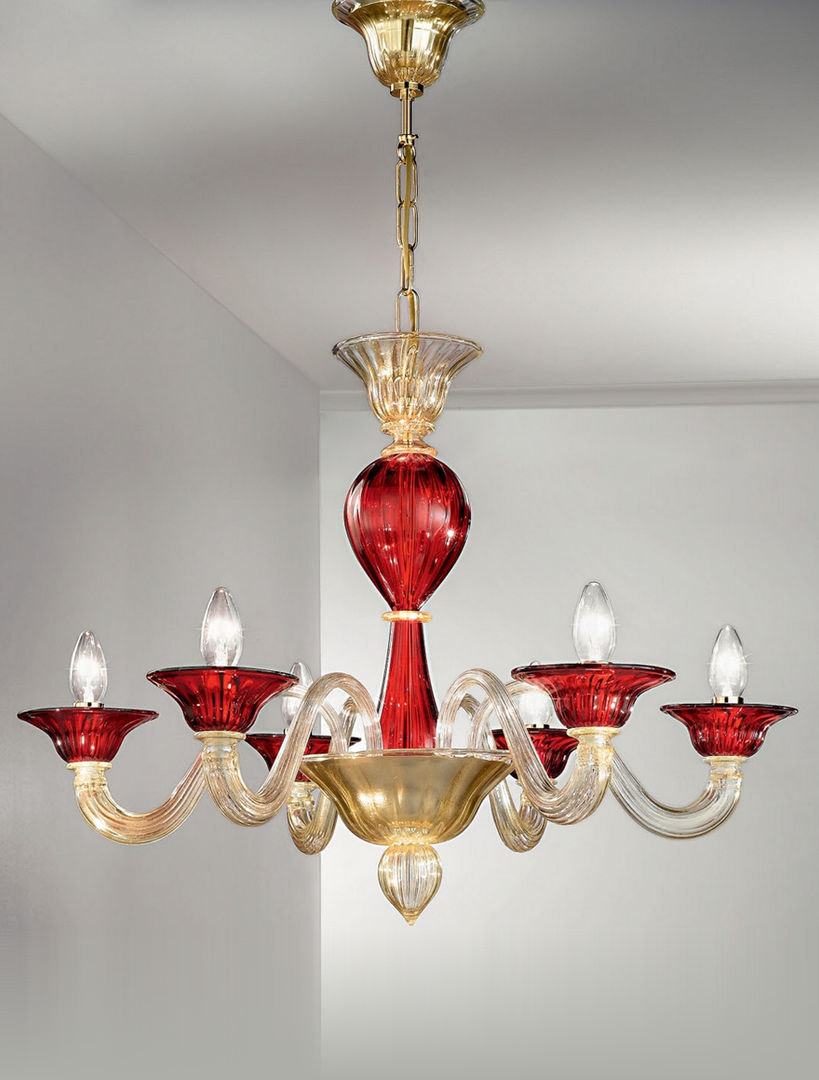 Murano glass Chandelier Vetrilamp その他のスペース その他アート作品