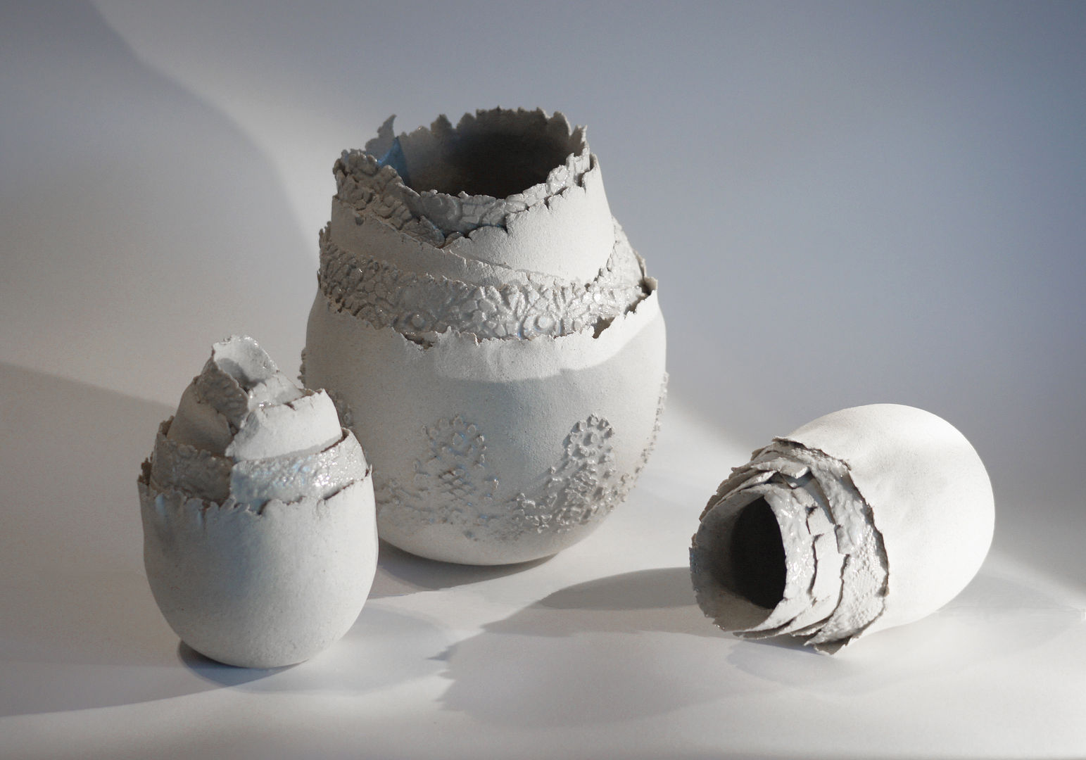 Pots coquilles, Jeanne-Sarah Bellaiche Atelier La Terre Tourne Jeanne-Sarah Bellaiche Atelier La Terre Tourne Other spaces Other artistic objects