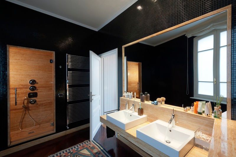 Villa Libera (Liguria Ponente), studiodonizelli studiodonizelli Modern style bathrooms