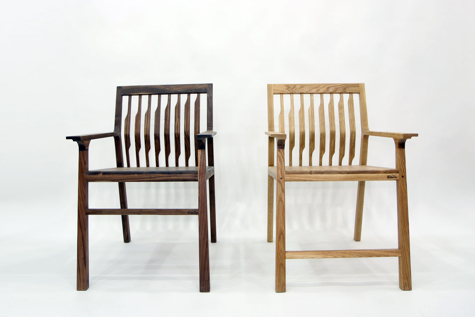 Kinetic Line_Arm Chair, ARTIZAC ARTIZAC Modern style study/office Chairs