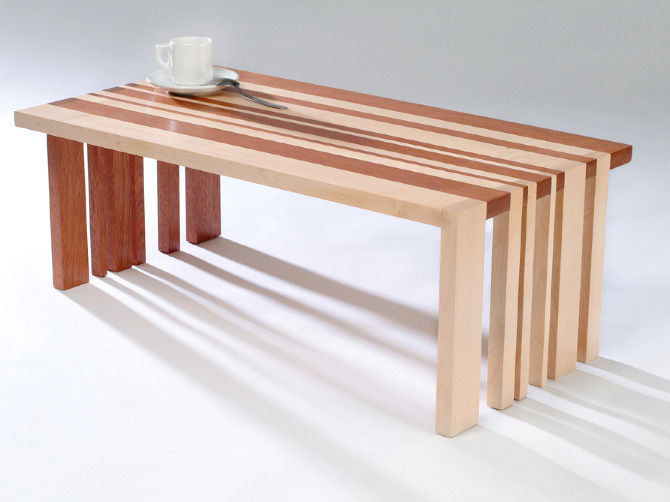 Table Basse, Marion Excoffon Marion Excoffon Minimalistyczny salon Stoliki