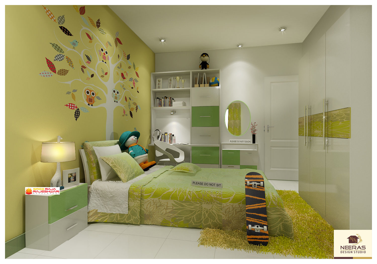 Neeras Kids Room homify Nursery/kid’s room