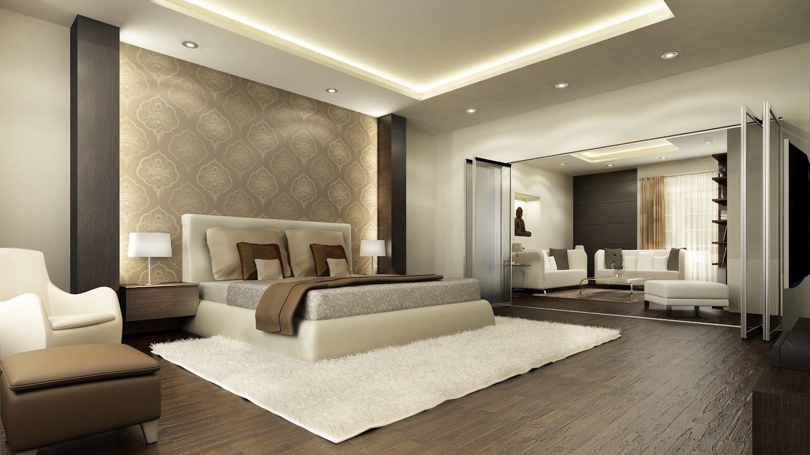 Bedroom homify Modern living