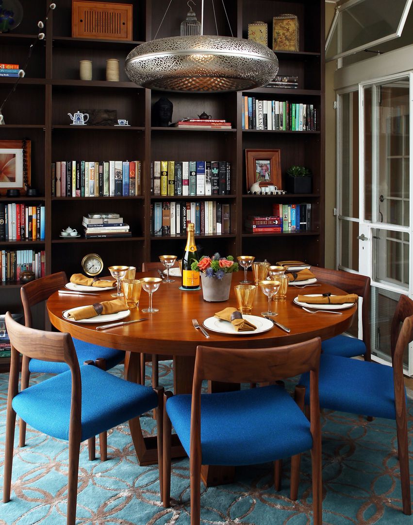 Dining room Nicole Cromwell Interior Design Modern living