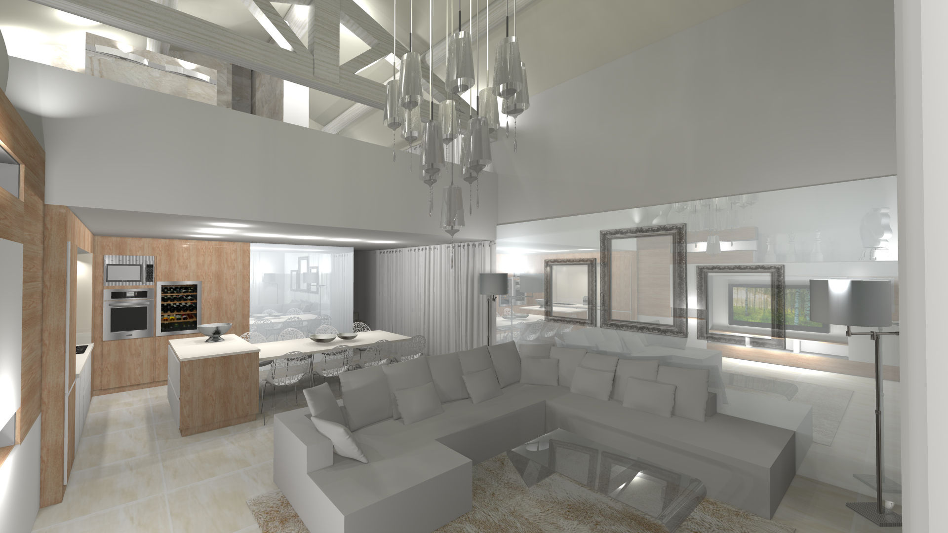 Maison loft 100m², AZ Createur d'intérieur AZ Createur d'intérieur 모던스타일 주택