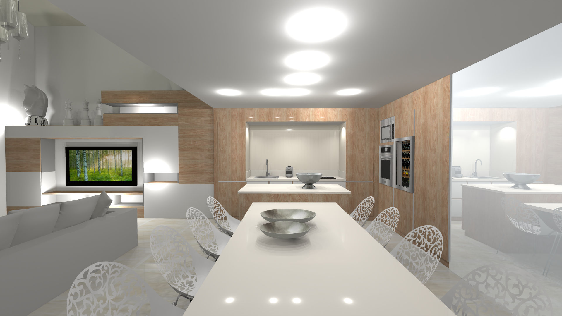 Maison loft 100m², AZ Createur d'intérieur AZ Createur d'intérieur Casas estilo moderno: ideas, arquitectura e imágenes