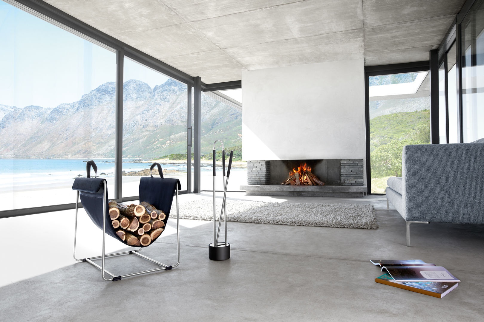 blomus , Blomus Blomus Salones de estilo moderno Chimeneas y accesorios