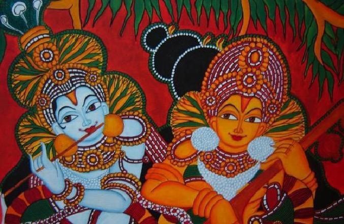 Traditional tanjore paintings and Kerala murals, SHEEVIA INTERIOR CONCEPTS SHEEVIA INTERIOR CONCEPTS Mais espaços Imagens e pinturas