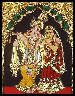 Traditional tanjore paintings and Kerala murals, SHEEVIA INTERIOR CONCEPTS SHEEVIA INTERIOR CONCEPTS غرف اخرى صور ولوحات