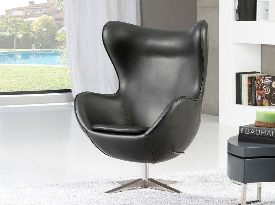Sillón Egg Negro Ámbar Muebles Salas de estilo moderno Sofás y sillones