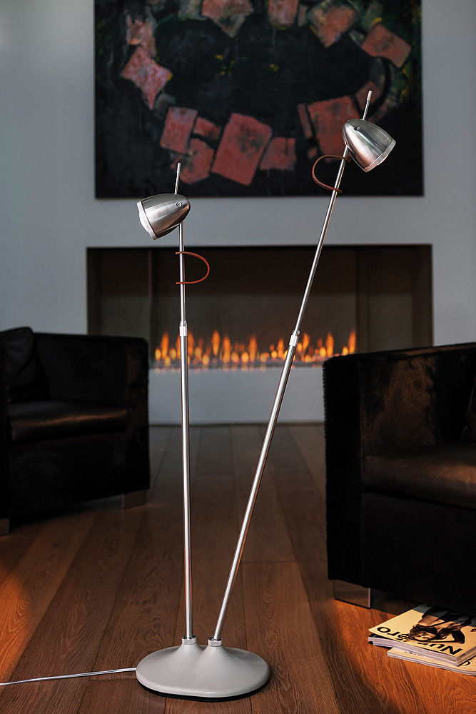 YLUX® 2-FLOOR LIGHT Less'n'more GmbH Minimalist living room Lighting
