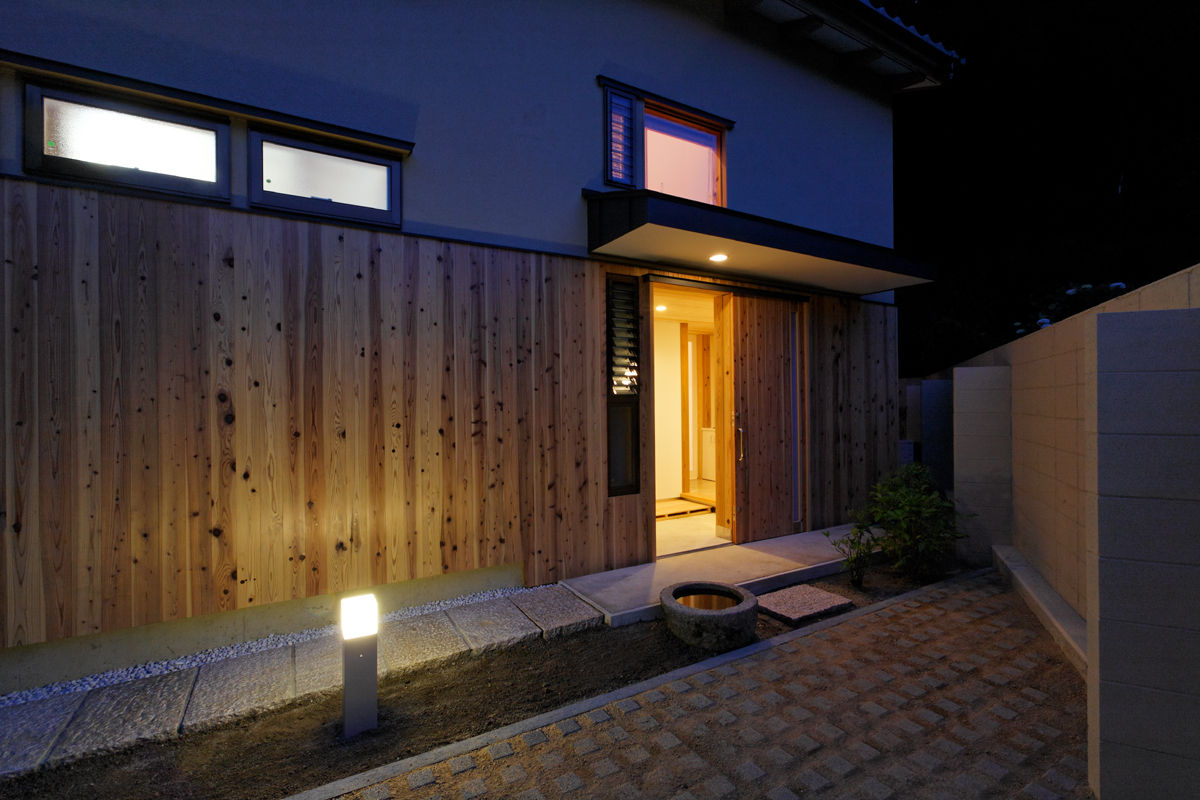 京都鳴滝の家, kihon_form kihon_form 에클레틱 정원