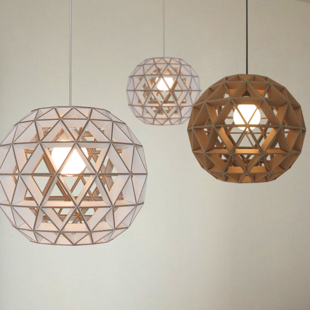 suspension TRIANGLES, Dany Gilles Dany Gilles Modern style study/office Lighting